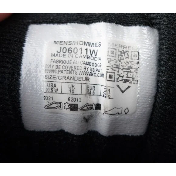 Merrell Hiking Shoes Mens 10.5 Wide Brown Moab 3 Suede Mesh Upper Gorpcore Trail - Picture 2 of 11